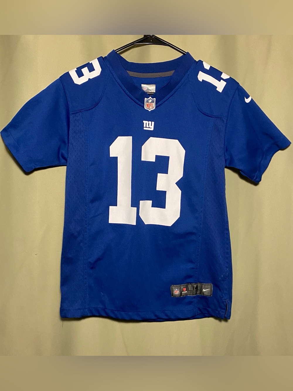 Nike Odell Beckham Jr. NY Giants # 13  On Field Football Jersey Youth M 10-12